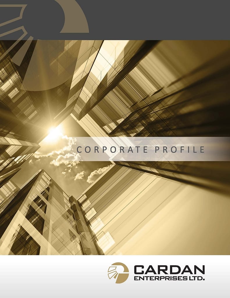 Construction Company Corporate Profile Report Sample Mcqueen Digital